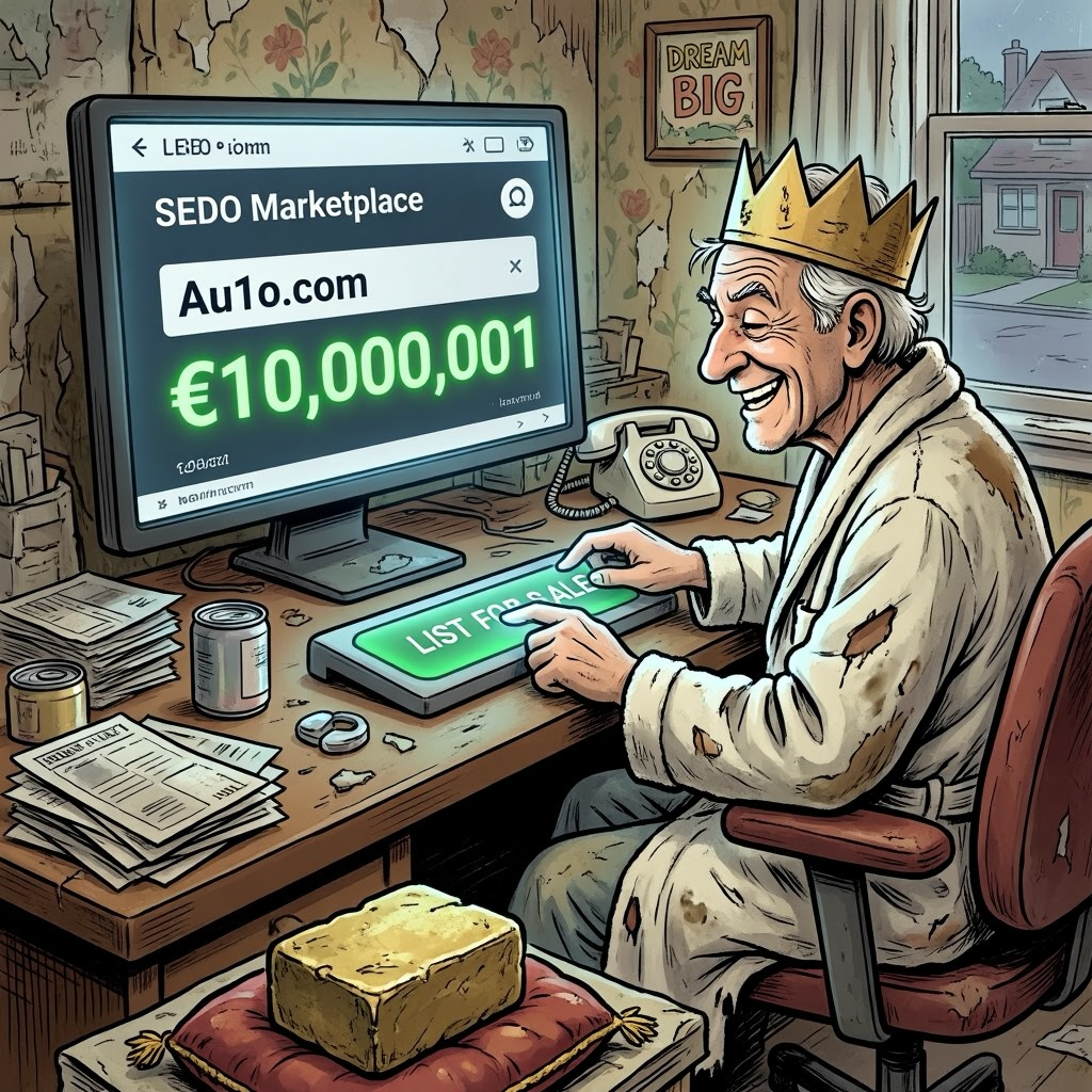 Au1o.com: The €10 Million Four-Character “Premium” That Isn’t