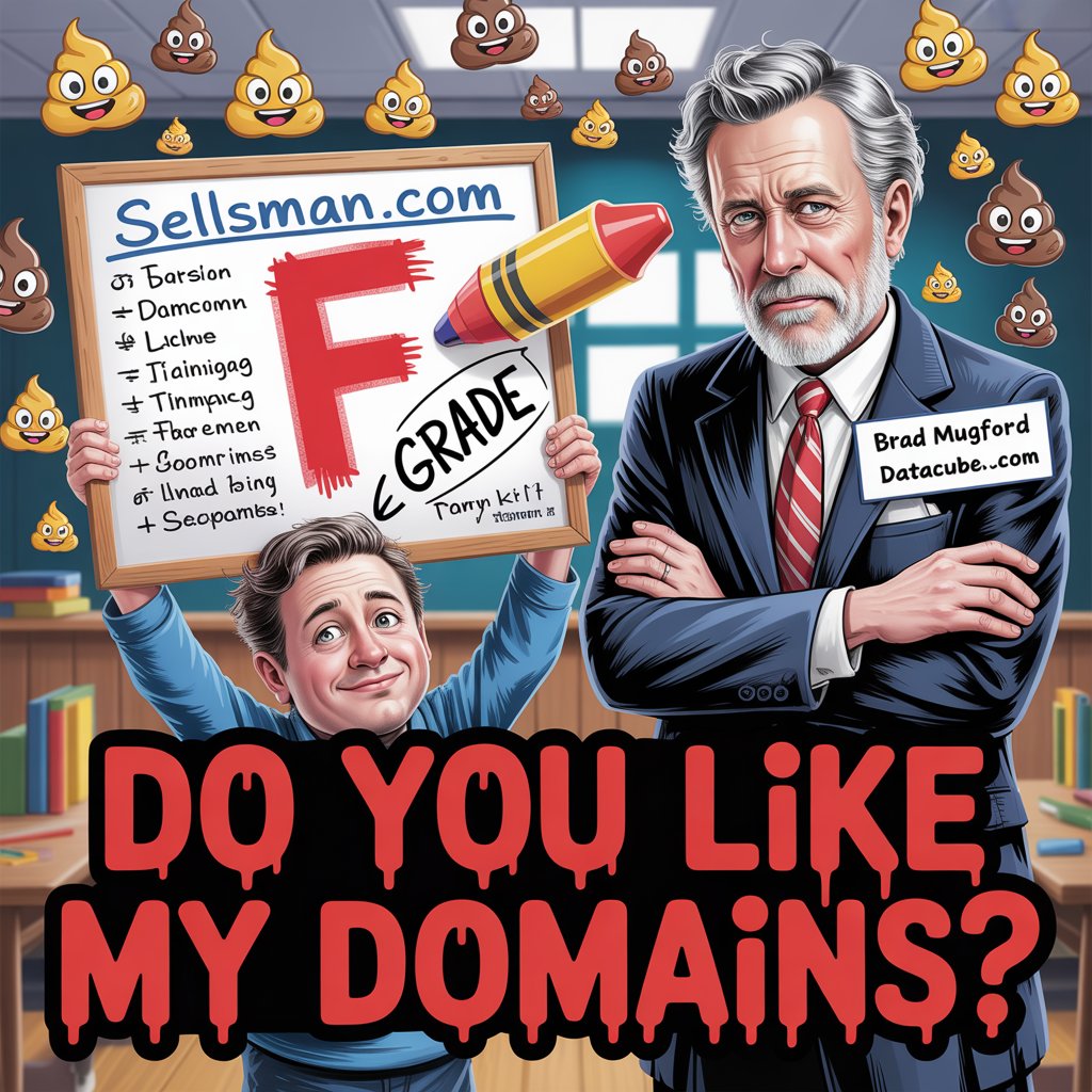 sellsman.com’s Cringe Portfolio Dump in Brad Mugford’s AMA: “Do You Like My Domains?” – Peak Noob Energy in Front of a Legend