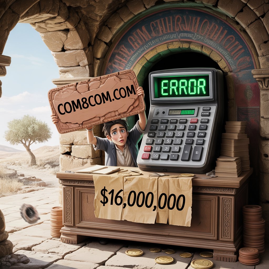 Com8Com.com – The $16 Million Palindrome That Doesn’t Work (And The Armenian Rookie Who Thinks It Does)