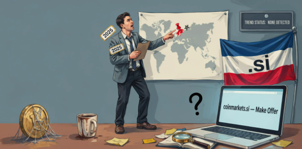 coinmarkets.si – Chasing a .si Trend That Only Exists in the Seller’s Head
